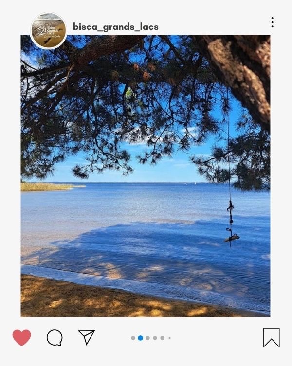 Plage paradisiaque à Sanguinet, dans les Landes