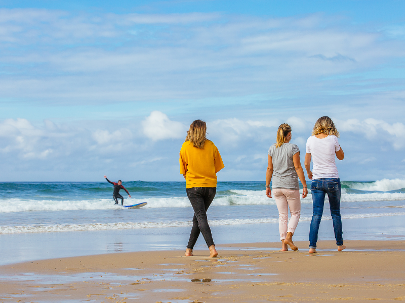 balade à la plage