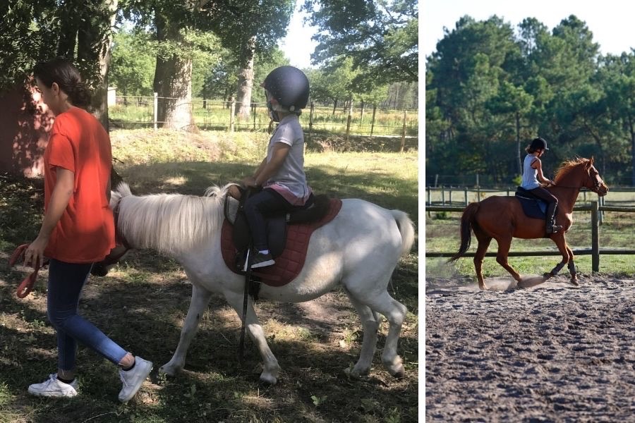 balade cheval biscarrosse 