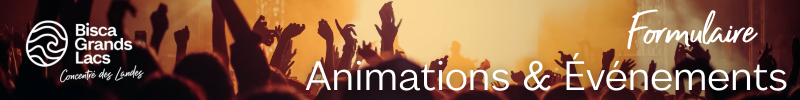 bannière animation évènements