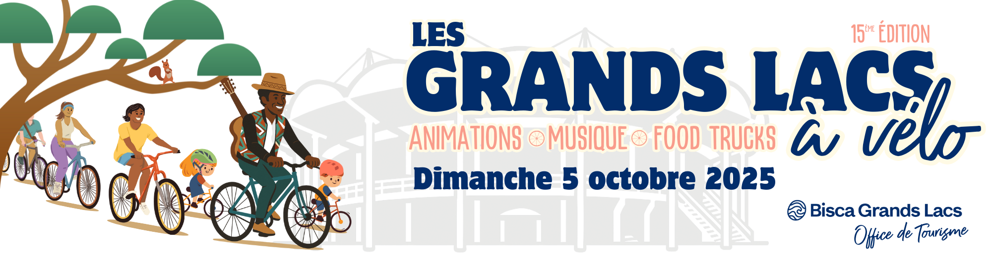 Bannière des Grands Lacs à Vélo