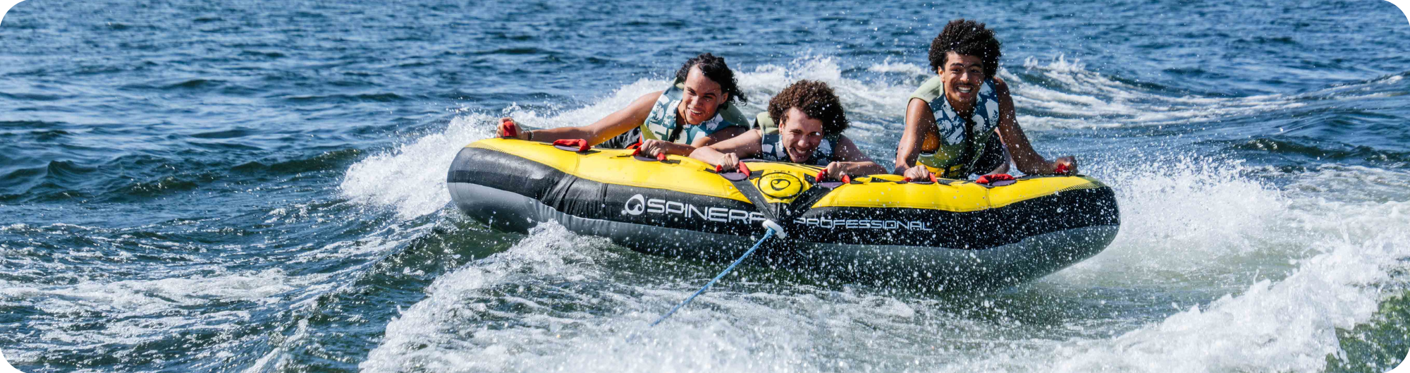 Sortie en bouée tractée pour un EVG à Biscarrosse