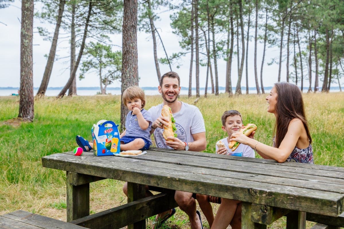 Pique nique en famille