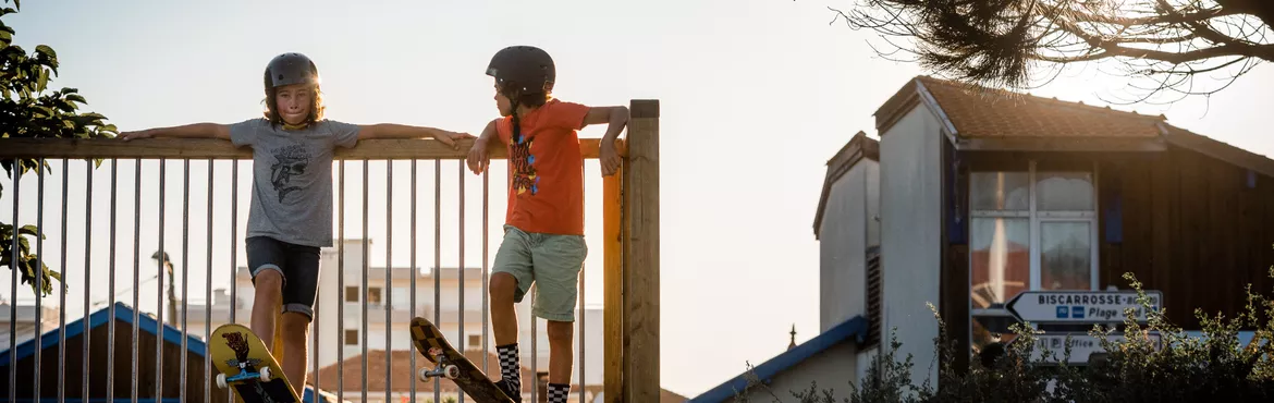 Skate à Biscarrosse : nos meilleurs spots où rider à Bisca Grands Lacs ! 