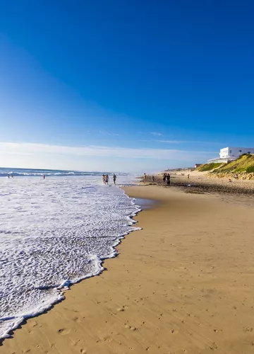 La plage océane de Biscarrosse