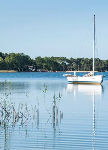 lac de sanguinet-landes