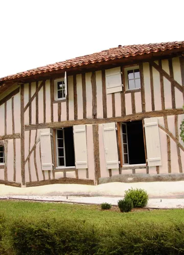 Maison typique des Landes