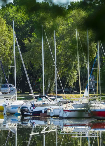 Hafen in Sainte-Eulalie-en-Born