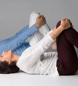 Allongés sur le dos