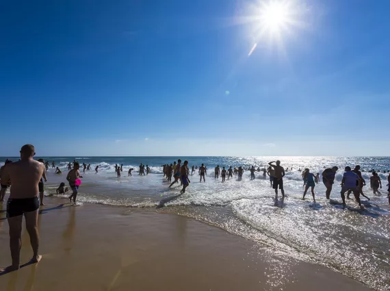 Erholung am Strand