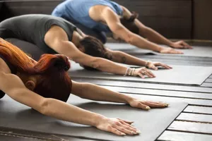 Soham yoga Bien-être balasana 2