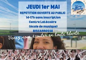 Répétition Singalong Gospel Répétition Singalong Gospel