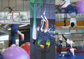 Stage de cirque avec l'école de cirque Cirk' En Sphère