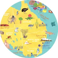 médaillon Australie