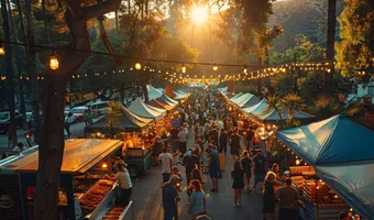 Marché nocturne
