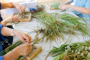 tissage végétal