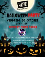 Dark Green Halloween Party Invitation Post (1)
