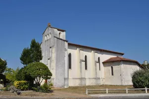 Kirche Sainte-Eulalie in Sainte-Eulalie-en-Born Kirche Sainte-Eulalie in Sainte-Eulalie-en-Born